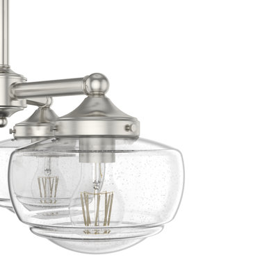 Plafonnier lustre 3 lumières Hunter Saddle Creek