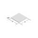 Cloe 5 in. x 5 in. Handmade-Look Ceramic Wall Glossy Subway Tile