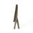 Folding Wood Bistro Table 25", Grey, With Delightful Slat Design And Foot Pads 25" Grey For Patio, Fixed