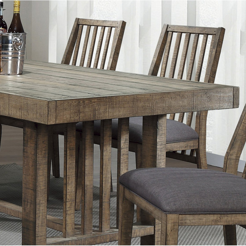 Table de salle à manger rectangulaire L 72,09 po x l 40,09 po Kamyrie