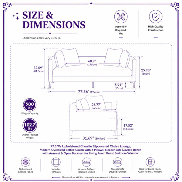 Dimensions du produit