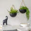 Figurine décorative d'éléphant en céramique avec style glamour pour la décoration intérieure - objet de sculpture animalière moderne pour le bureau ou décorations pour le salon - noir-230324744-230324745