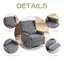 360°swivel Rocker Recliner, Nursery Rocking Chair With Lumbar Pillow-754525723