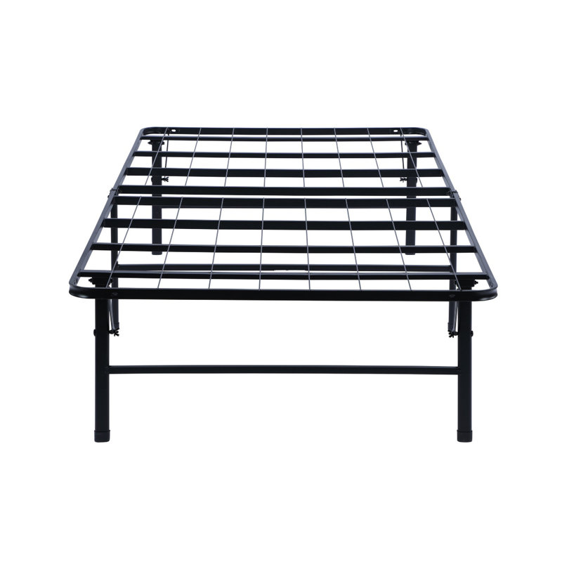 Rubino Steel Folding Bed, Easy Assembly & Storage, Underbed Clearance, No Box Spring Needed, Full, 16