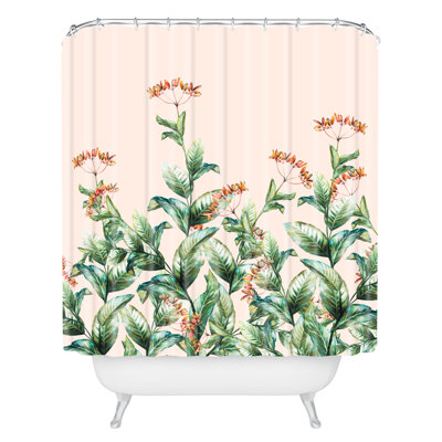 Marta Barragan Camarasa Botanical Single Shower Curtain
