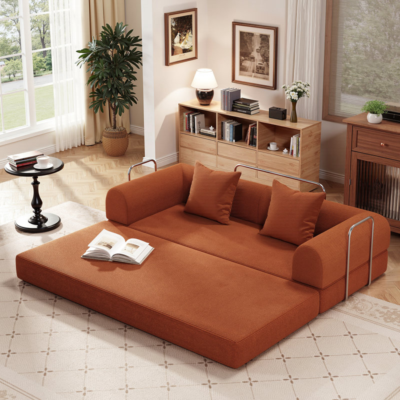 Canapé-lit modulaire Boneless, Orange
