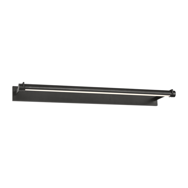 Katan Dimmable LED Wall Mount Picture Light, 2.8" H x 30" W x 8.3" D,  Bronze