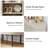 43.3'' Accent Cabinet With Tambour Doors-1444371153