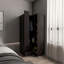 Armoire, chambre à coucher, noir