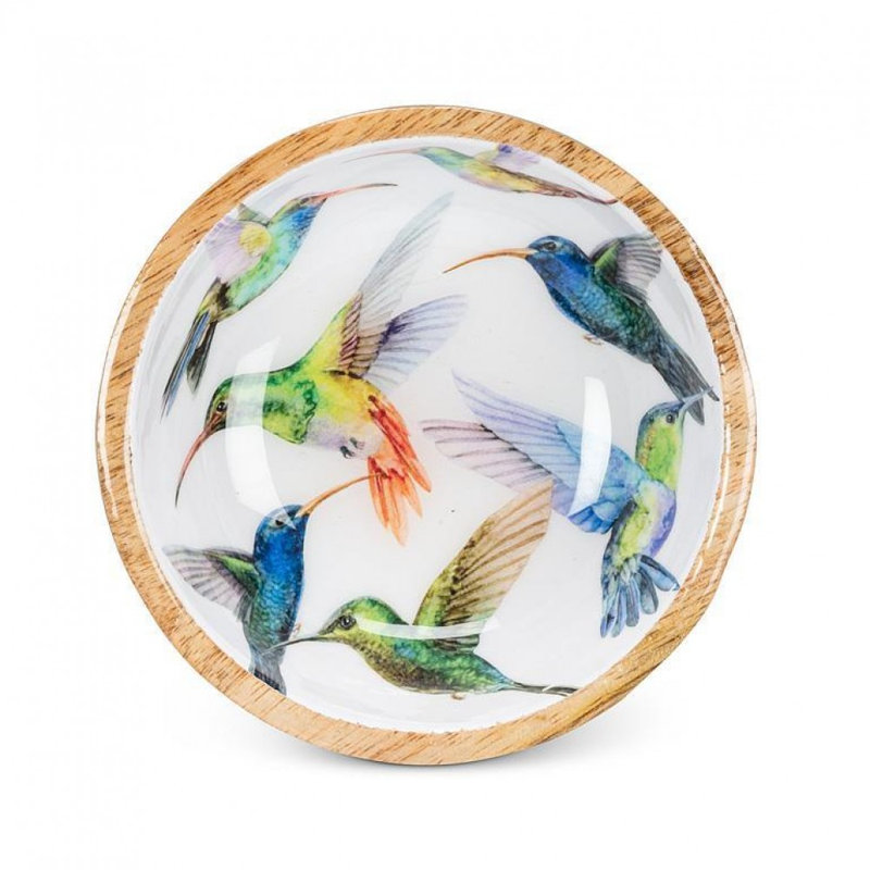 Bol décoratif colibris
