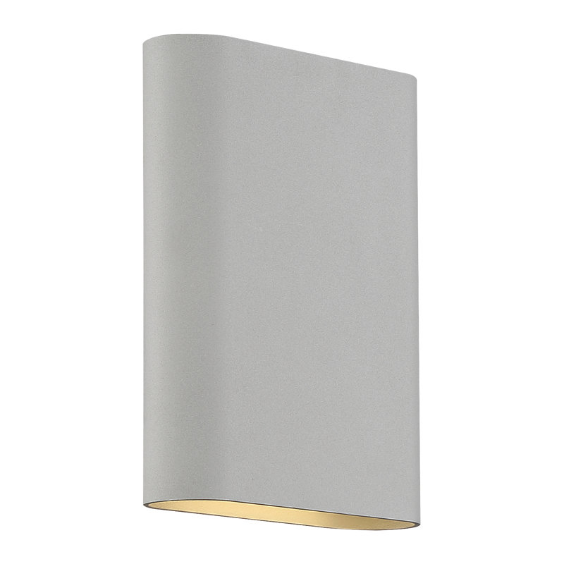 New Britain Flush Mounted Sconce, Satin, 12" H x 6.25" W x 6.25" D