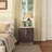 Poole Modern Textured Nightstand With Geometric Top And Dual Storage Drawers-116484469