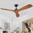 60" Ceiling Fan without Light, with Remote Control-88202014-88202019