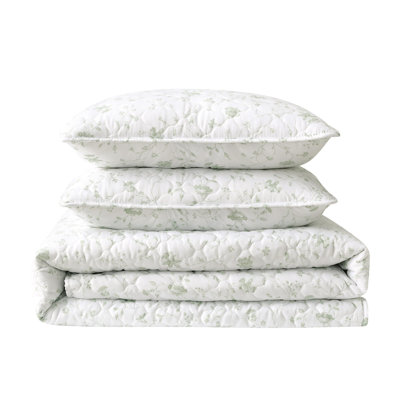 Laura Ashley Juliette Reversible Quilt Set
