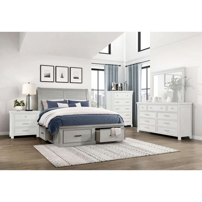 Marquart Platform Bed Frame With Storage, California King