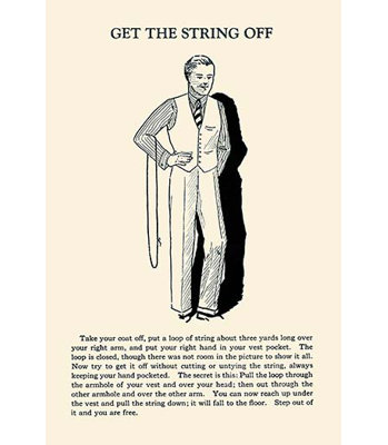 « get the string »-publicité rétro