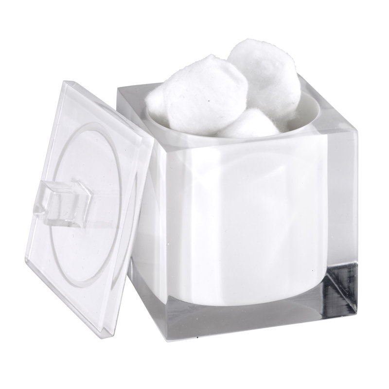 Iz Marina Blue Bath Bathroom Accessory, White