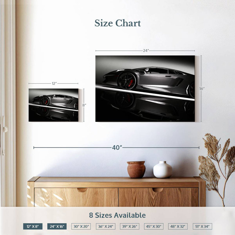 Voiture de sport Mehar Sleek, H 16 po x l 24 po