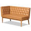 Banc en similicuir Cherianne-2145999841
