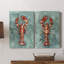 Toile tendue avec châssis I-Premium Aquatic Lobster-108969974