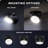 LED Outdoor Security Flood Light with Motion Sensor