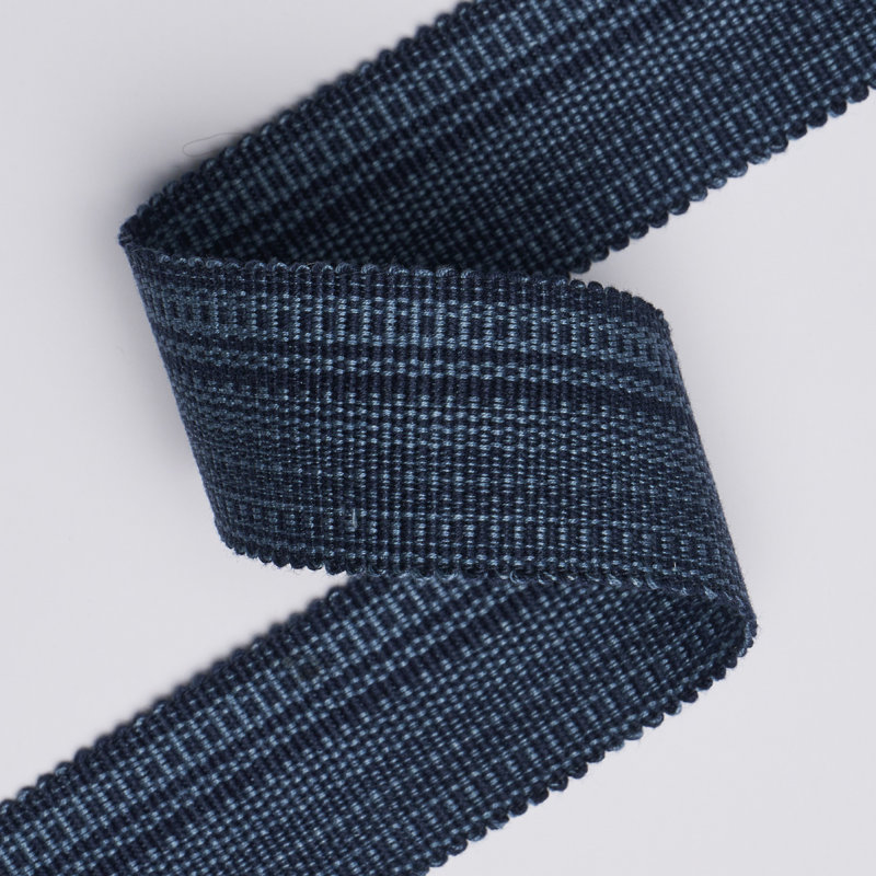 Ruban de coton Schnacher x Patterson Flynn, Indigo