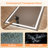 Frameless LED Light Anti-Fog Wall Bathroom Vanity Mirror with Backlit & Frontlit-91383706