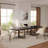 Acalay, Beige Faux Leather Upholstered Dining Arm Chairs Set Of 2