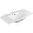 36" Bathroom Ceramic Sink Vanity - White, , Water-, Overflow Protection, Easy To Clean, Pre-Drilled Faucet Hole, 38.11 Lb, 18.51 In. W X 6.5 H 34.88 D 36 Inch White Porcelain, Overflow, Simple H,