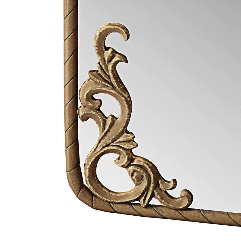 Full Body Mirror Wall Mounted Mirror, Bronze