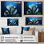 Cactus saphir solitude I sur toile-1332462755-1332462756