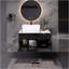 Petit meuble-lavabo flottant simple 31,5 pouces avec lavabo
