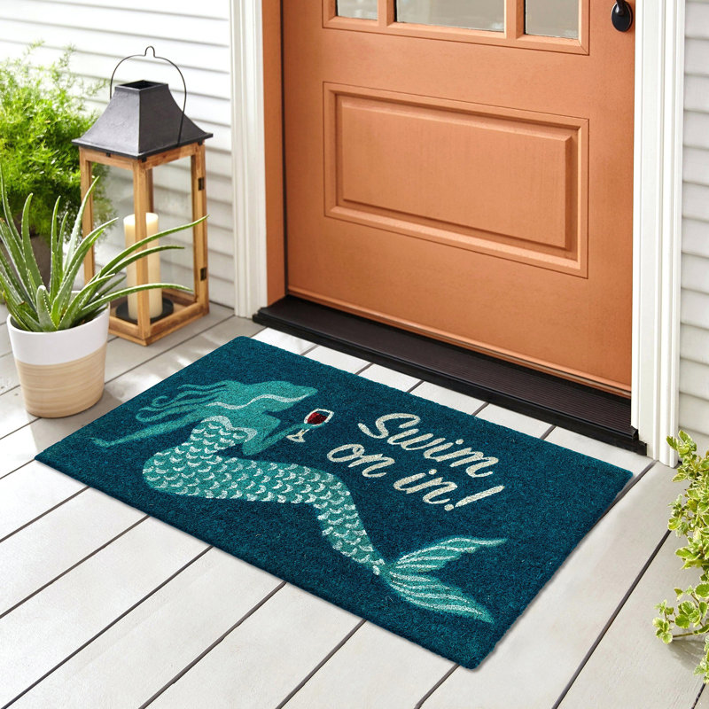 Tapis d'entrée antidérapant Kidsgrove, Rectangle 1 pi 6 po x 2 pi 6 po