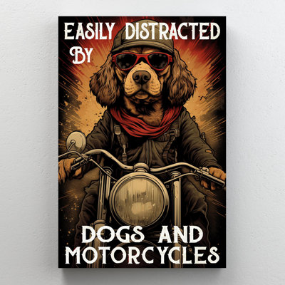 " Dogs And Motorcycles 1 "