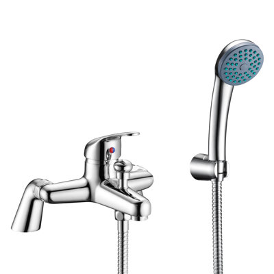 VeeBath Bathroom Taps Shower Mixer Tap Bathroom Tub Single Lever Mono Basin