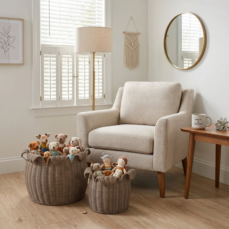 Paniers de rangement en rotin Bostrom