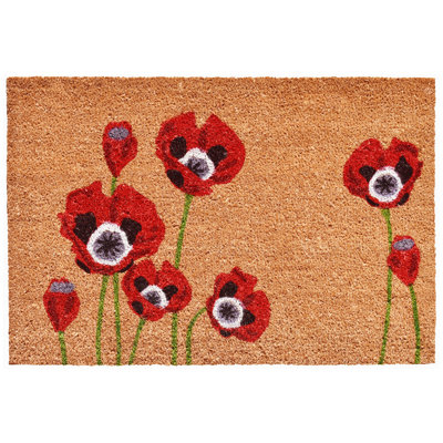 Paillasson Red Poppies