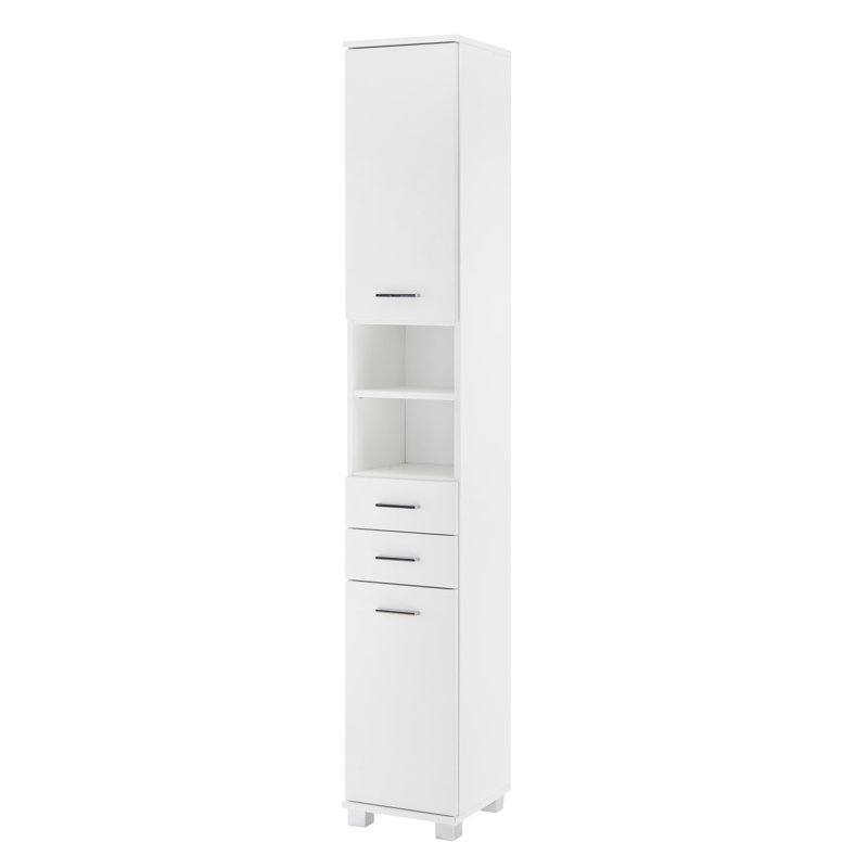 Lumo Linen Cabinet, White
