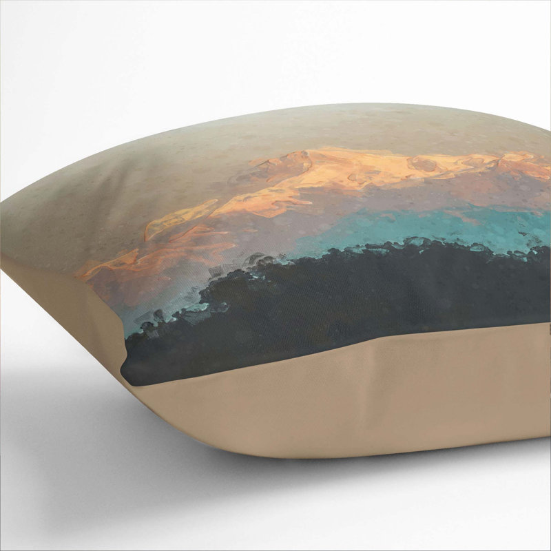 Square Cushion, 55cm H x 55cm W x 20cm D, Stone