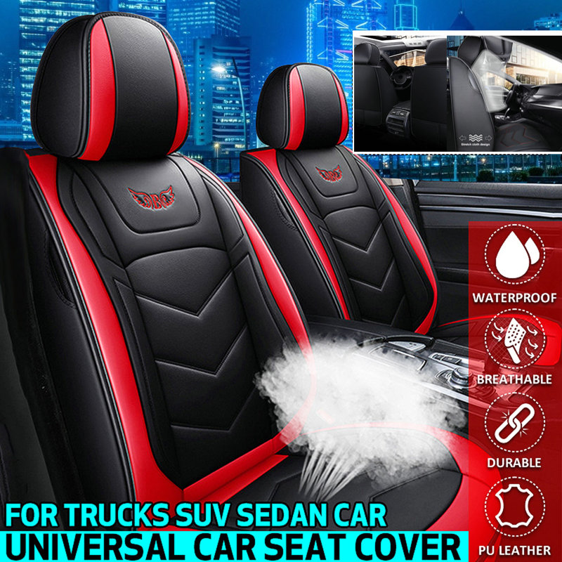 Deluxe Faux Leather Car Seat Covers
