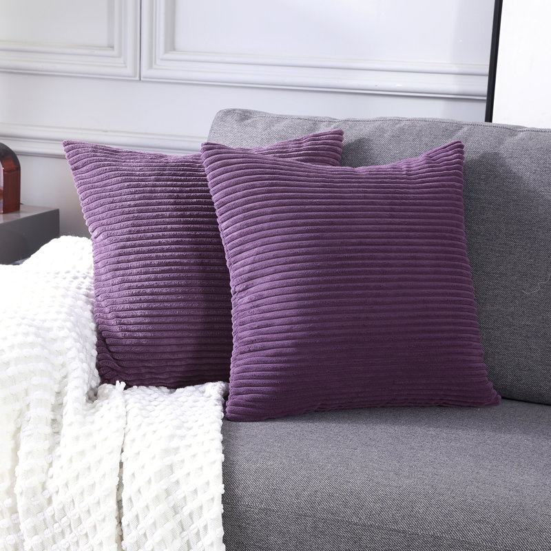 Avah Scatter Cushion Cover, Purple, 61cm H x 61cm W x 1cm D