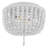 Ohlone Farmhouse Wood Beaded/Metal LED Flush Mount-88694048-123703379