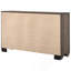 Commode 6 tiroirs en taupe délavé-1334159989