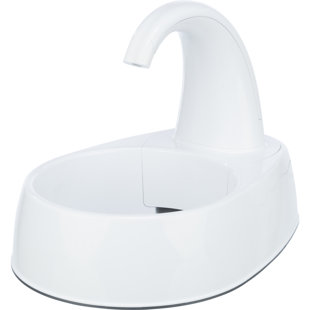 Curved Stream Fountain Automatic Water Dish - 84.5 oz