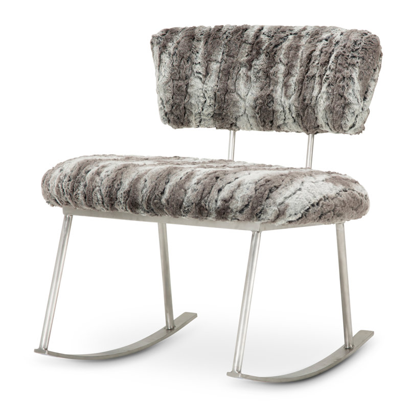 Chaise d'appoint en polyester à la carte A 31 ", Poussière de lune