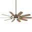 Ventilateur de plafond 65 lumières à DEL 65 po avec télécommande et ensemble d'éclairage inclus Barn 65-43006879