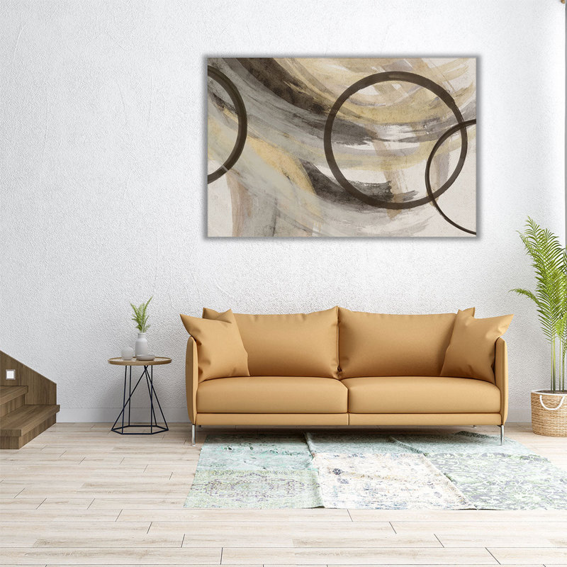 «Flow 5», reproduction d'art sur toile, H 12 po x l 18 po