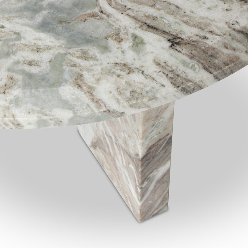 Dakota Marble Coffee Table, White