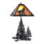 Wolf At Dawn Table Lamp
