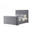 Lit capitonné et rembourré de style moderne Encore en bois (lit seulement)-118546651-118546654
